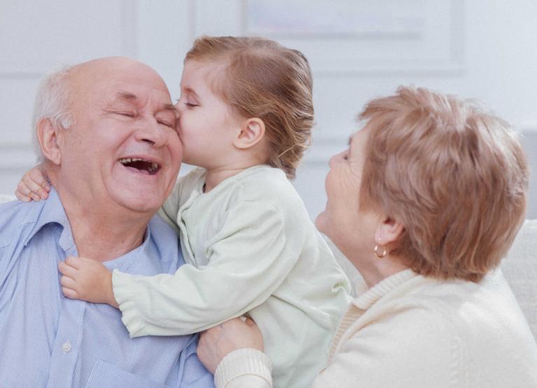 Establishing a healthy relationship with new grandparents